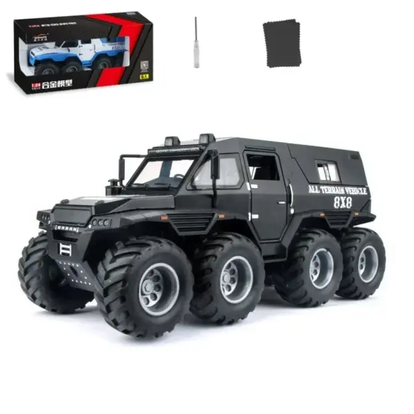 1:24 SHAMAN 8X8 ATV Diecast Model Car - Image 10