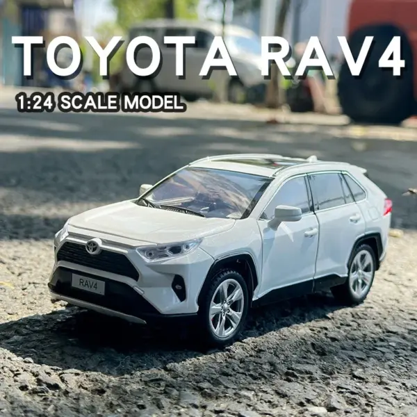 1:24 Toyota RAV4 Diecast Metal Model Car