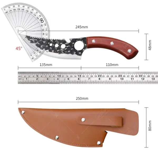 Boning Knife with 13.5-inch Stainless Steel Blade - Image 6