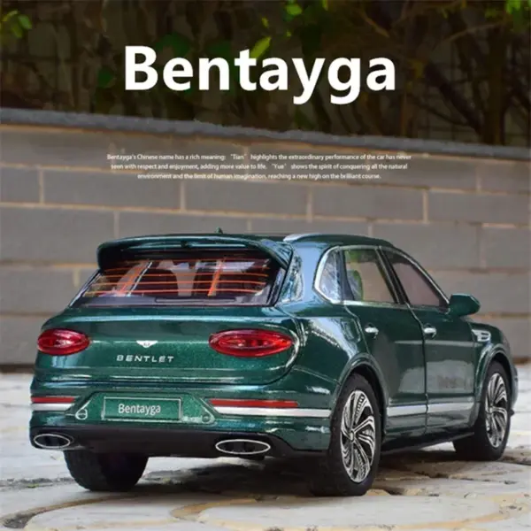 1:24 Bentley Bentayga Diecast Model Car - Image 2