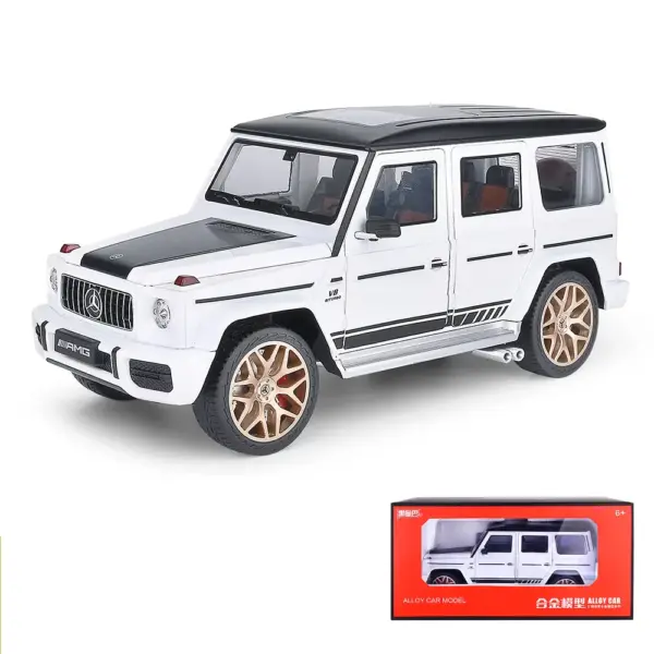 1:18 G63 Alloy Diecast Car Model with Sound - Image 10