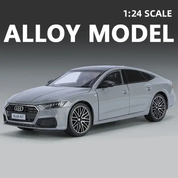 1:24 Audi A7 Diecast Toy Car Model - Image 11