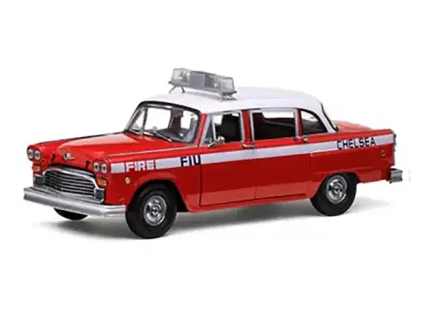 1:18 Scale 1981 New York Taxi Car Model - Image 9