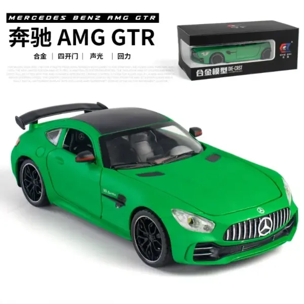 1:24 Mercedes Benz AMG GTR Diecast Model - Image 12