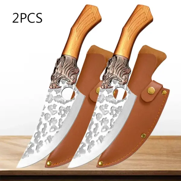 Japanese Stainless Steel Boning Kitchen Knife - Image 7