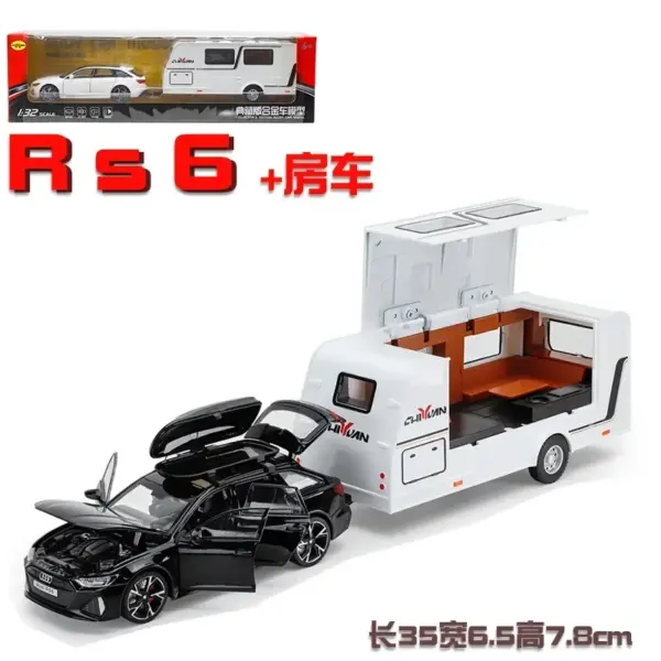 1:32 Audi RS6 Diecast Model Car Toy - Image 10