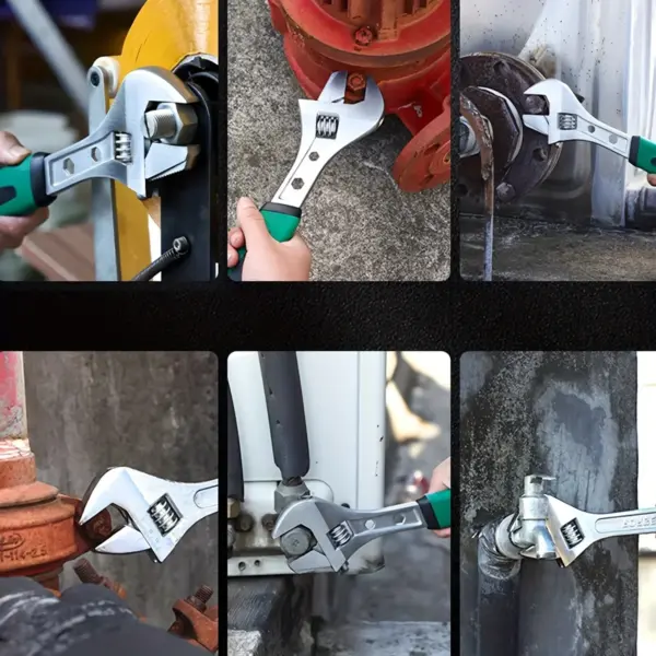 Adjustable Wrench Set with Versatile Sizes - Image 6