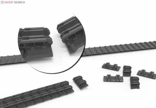 Meng Model 1/35 British Heavy Tank Mk.V Female Kit - Image 3