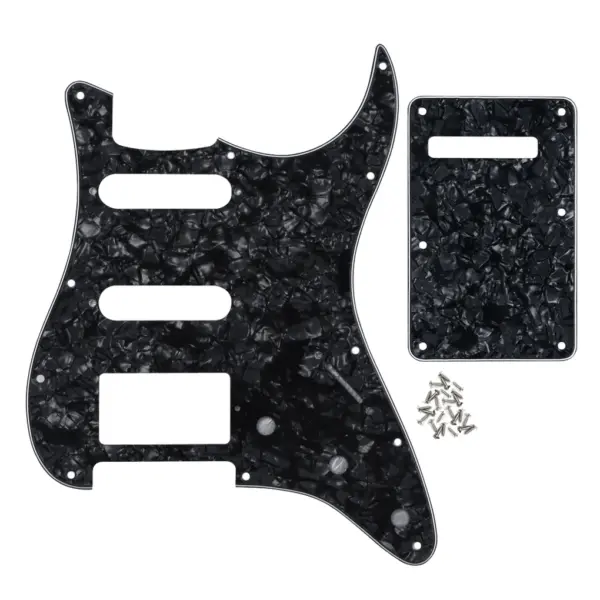 11-Hole SSH ST Electric Guitar Pickguard Set - Image 7