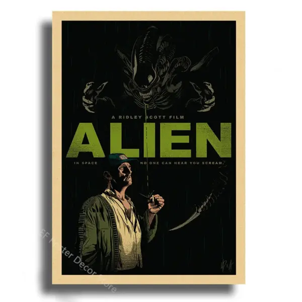 Monsters Movie Poster Vintage Home Decor - Image 20