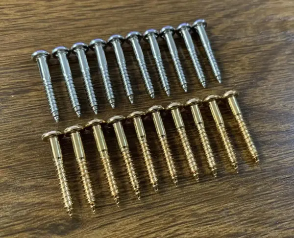 10pcs Electric Guitar Bridge Screws Set - Image 2