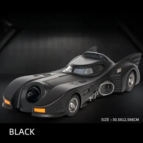 1/18 Batmobile Diecast Model Car with Lights - Image 7