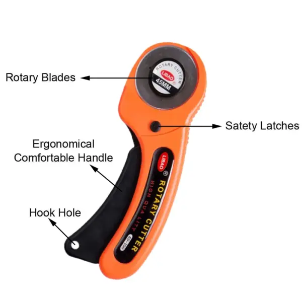 45mm Rotary Cutter for Leather and Fabric - Image 4