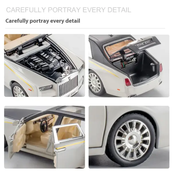 1:32 Scale Rolls-Royce Phantom Alloy Model - Image 6