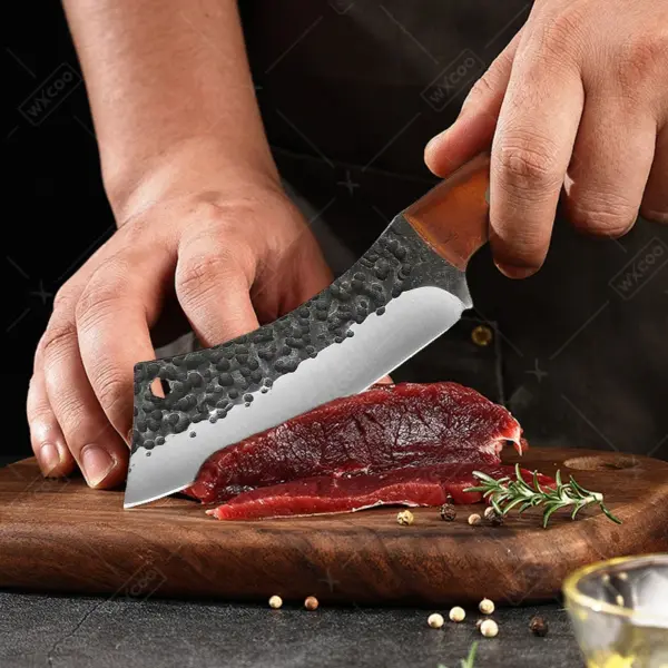 Hand-Forged Stainless Steel Boning Knife - Image 4