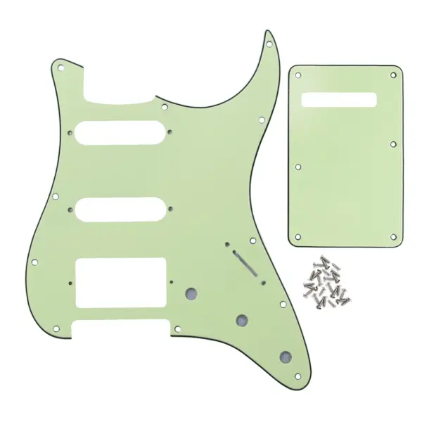 11-Hole SSH ST Electric Guitar Pickguard Set - Image 10