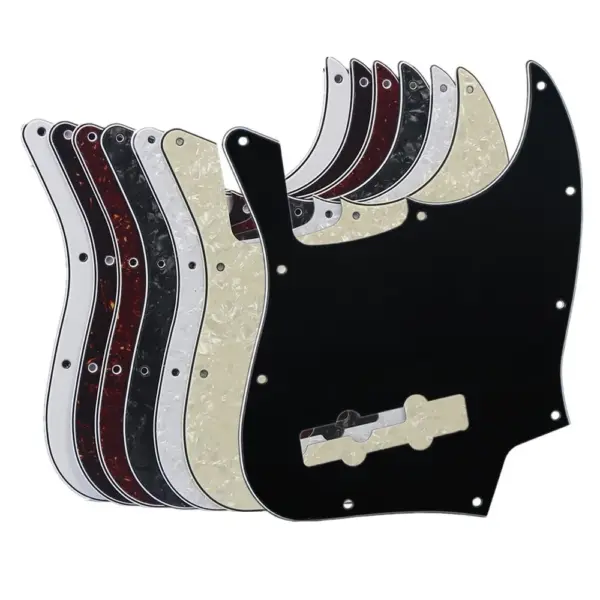 10-Hole Bass Pickguard for Jazz Bass