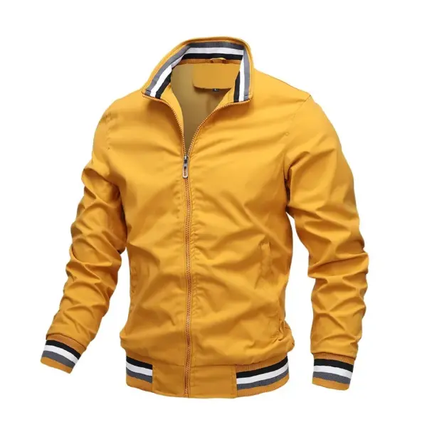 Men's Waterproof Winter Zipper Jacket - Image 5