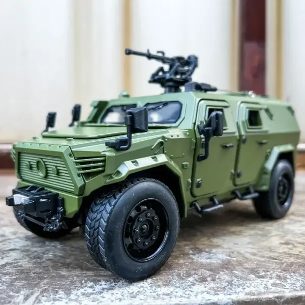 1:24 Diecast DongFeng Military Vehicle Model - Image 3