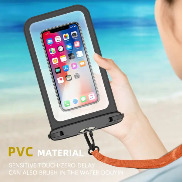 Universal Waterproof Phone Pouch for 9 Inch Devices - Image 2