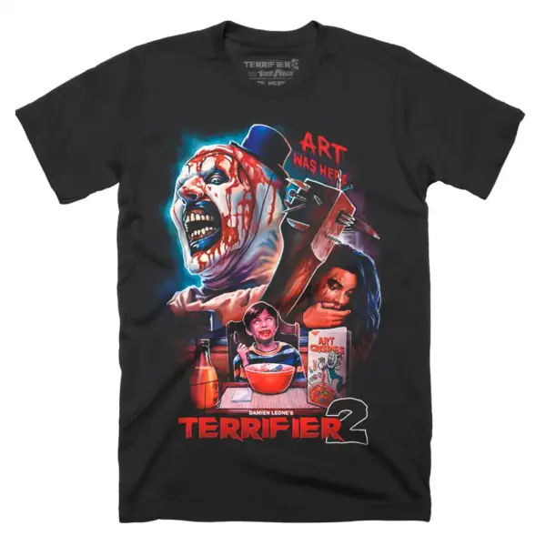 Terrifier 2 Art Was Here T-Shirt