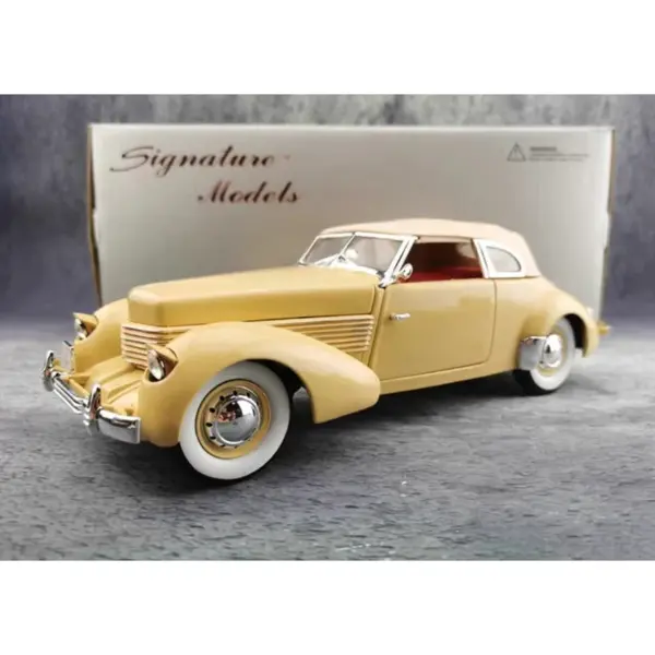 1/18 Scale Diecast Alloy 1936 Classic Car Model - Image 5