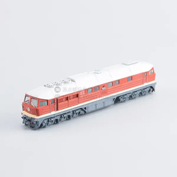 1:87 Diecast Alloy Soviet Passenger Train Model - Image 4