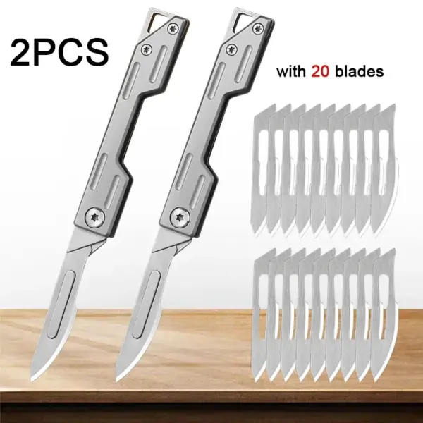 Stainless Steel Folding Mini Knife for Kitchen - Image 7