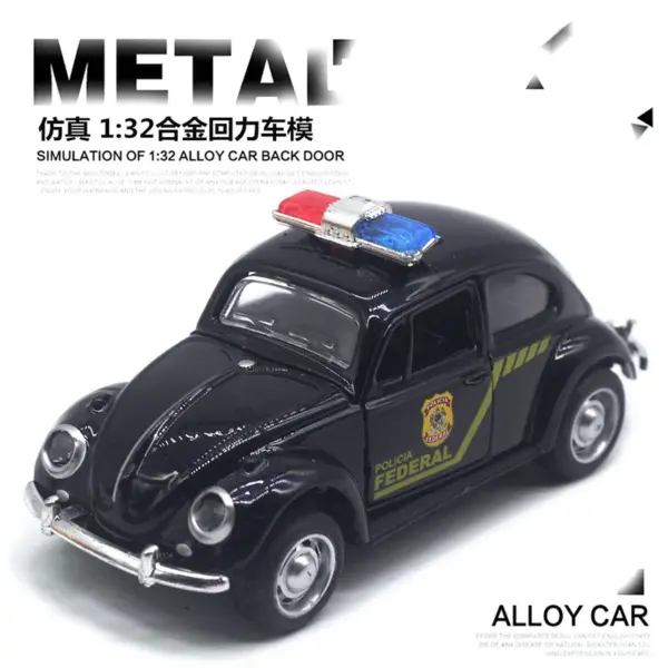 1:32 Alloy Volkswagen Beetle Diecast Model - Image 8