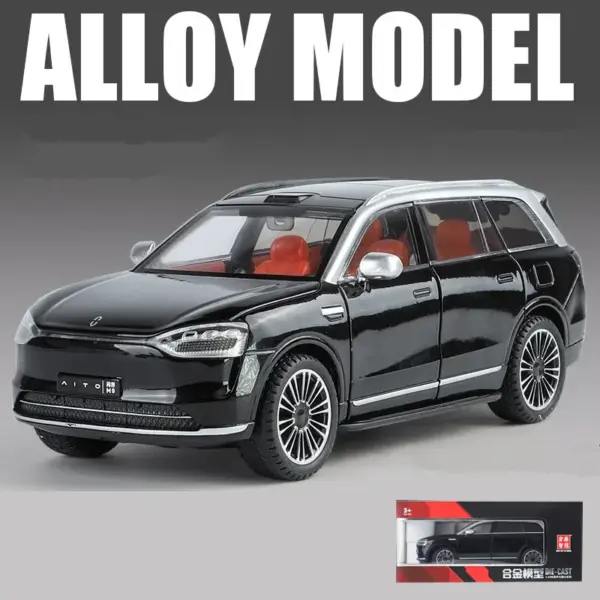 1:24 AITO M9 SUV Diecast Alloy Model Car - Image 8