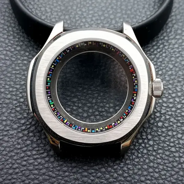 39.5mm Stainless Steel Watch Case with Sapphire Glass - Image 14