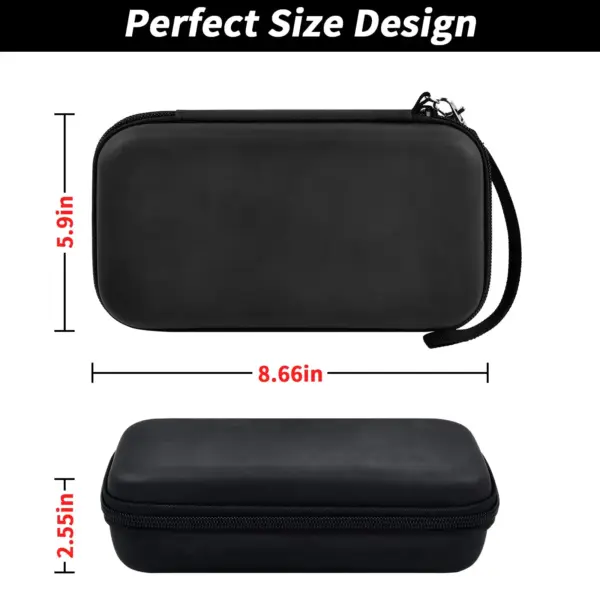 4 Finger Cigar Travel Case with Humidifier - Image 3