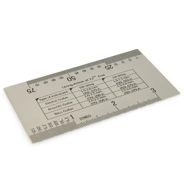 Stainless Steel String Action Gauge for Guitar - Image 4