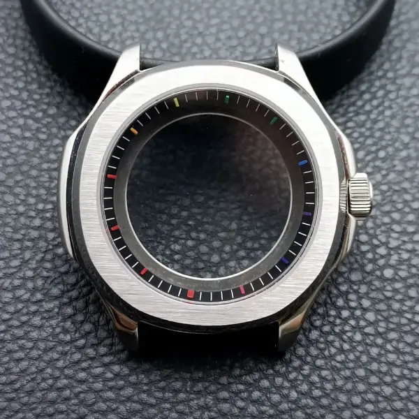 39.5mm Stainless Steel Watch Case with Sapphire Glass - Image 10