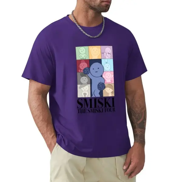 Smiski Eras Cotton T-Shirt for Unisex - Image 7