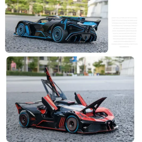 1:24 Diecast Bugatti Bolide Model Car Toy - Image 2