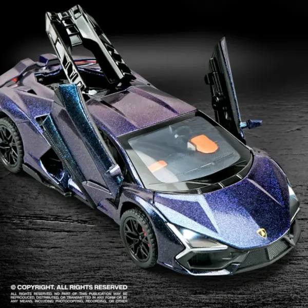 Lamborghini Revuelto 1:32 Diecast Model Car - Image 2