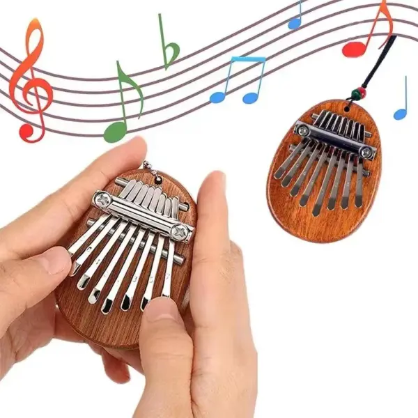 8-Key Mini Kalimba for Beginners - Image 3