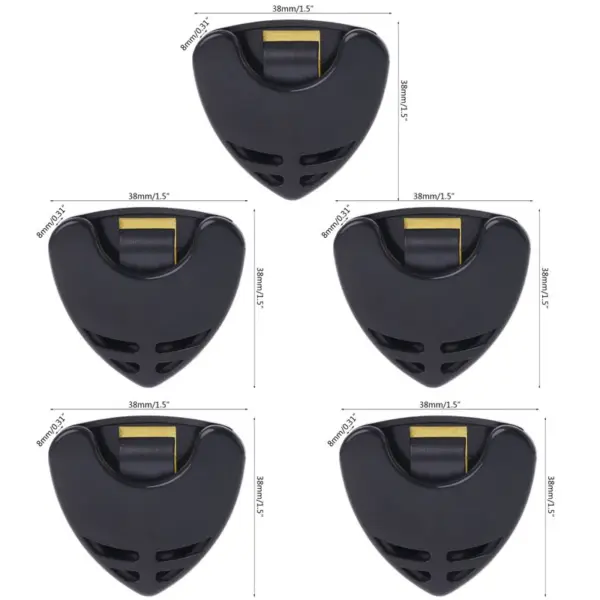 Guitar Pick Holder Case with Adhesive Back - Image 9
