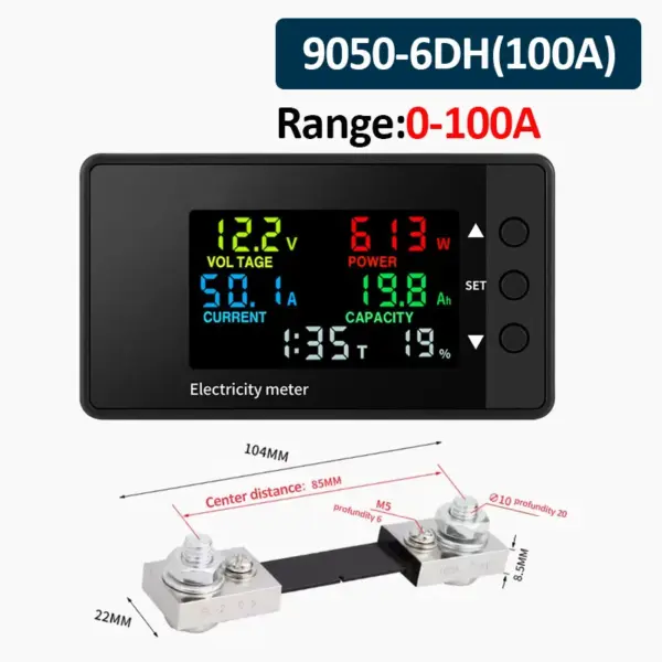 6-in-1 Digital Power Meter for DC/AC Testing - Image 8