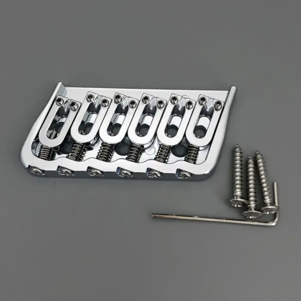 Multi-Scale Guitar Bridge with 6 Strings - Image 4