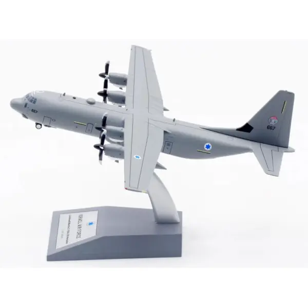 1:200 Diecast Metal Israeli C-130J Model