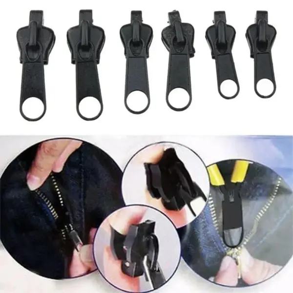 Universal Zipper Repair Kit with 24 Pieces - Image 2