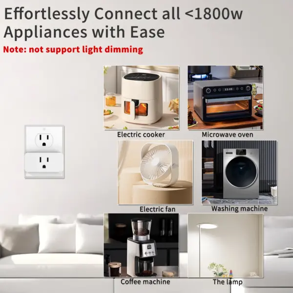 Matter Smart Plug with Voice Control 10A/16A - Image 5