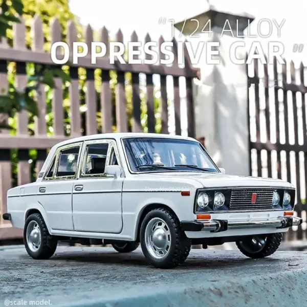 1/24 Scale LADA Diecast Toy Car Model