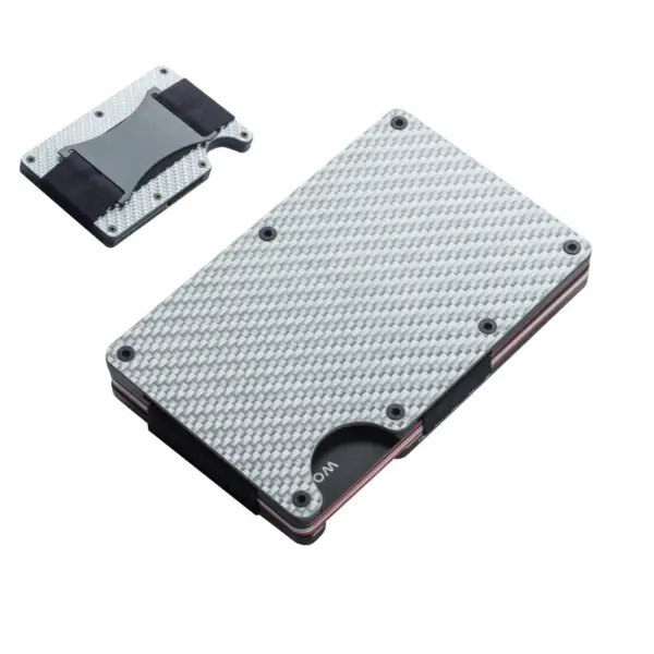 Forged Carbon Fiber RFID Card Holder Wallet - Image 8