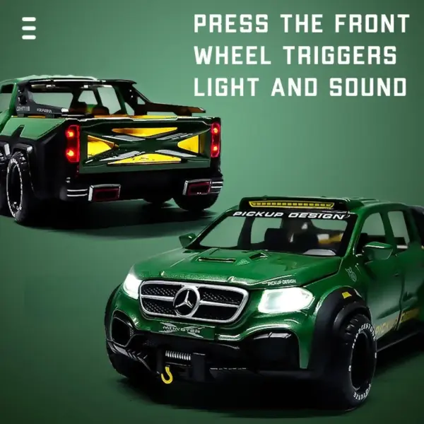 1:28 Mercedes Benz X-Class Off Road Pickup - Image 4