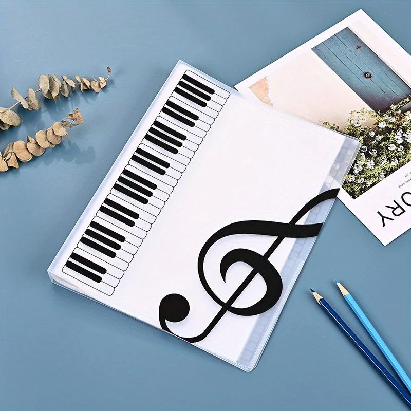 40-Pocket A4 Sheet Music Folder for Musicians 10 40-Pocket A4 Sheet Music Folder for Musicians - Image 10
