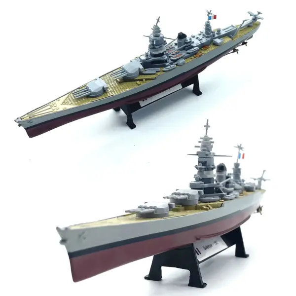 Dunkirk Battleship Model 1:1000 Alloy and Plastic