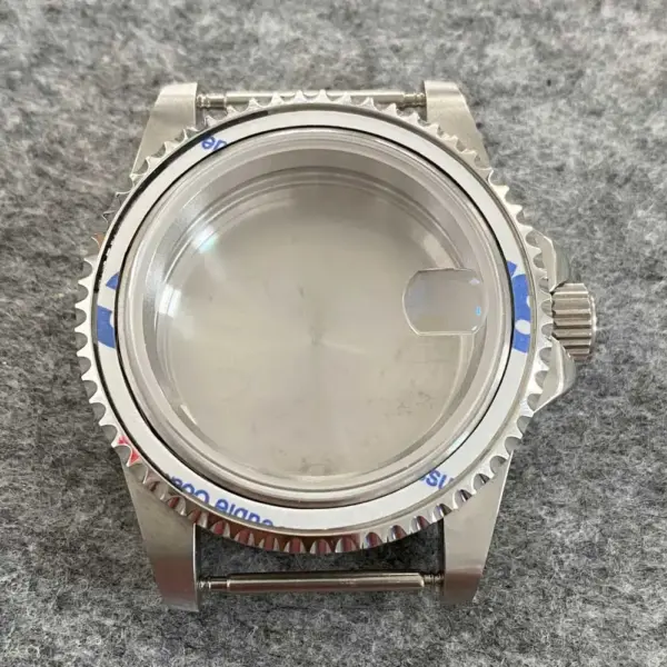 39.5mm Stainless Steel Retro Watch Case - Image 19